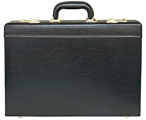 Precio Más Barato Maletín rígido de Ejecutivo - con Bolsillos
expansibles - Cuero de Poliuretano - Negro Revisión