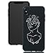 Produktbild Schön Ultra Dünn Slim klar TPU für iPhone Xs Max,Soft-Flex Weiche Gummi Transparent Hülle [Scratch-Resistant] Kreativ Niedliche Silikon Schutzhülle Cover Crystal Clear Kirstall Gel