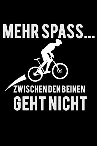 Preisvergleich Produktbild Notizbuch Fahrrad MTB Mountain-Biking MEHR SPASS Bike Mountainbike NOTEBOOK: Punkteraster Papier gepunktet - Dotted Dot grid Paper 120 Seiten DIN A5 ... Sport Downhill Mountain Bike Team Geschenk