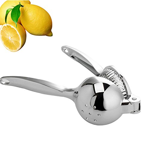 Zitronenpresse, Premium Qualität Edelstahl Manuelle Hand drücken Zitruspresse - 2