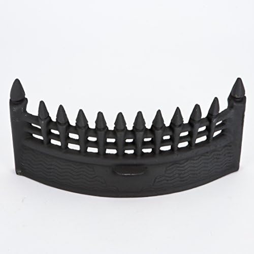Reduced to Clear. Less Than Half Price! Inglenook 18" Black Fire Front Grate Cast Iron Black Fireside Fireplace Front Vintage Fret