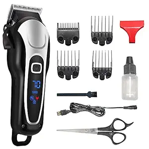 JENYSHOP Dog Clippers for Grooming for Thick Coats Heavy Duty Low Noise Rechargeable Cordless Clippers, Professional Dog Grooming Kit Dog Trimmer Shaver for Small Large Dogs Cats Pets