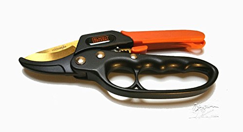 Preisvergleich Produktbild Profi Ratschenschere 20,5cm Schere mit Ratschen-Funktion