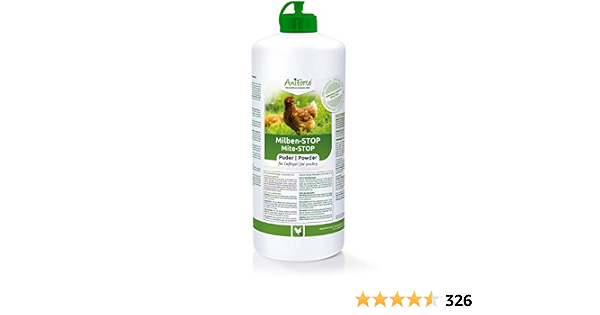 AniForte Poudre de Anti Mite 1000 ML pour Poulets e Volaille e