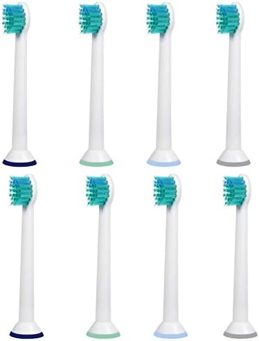 8 Pcs (4 mm) worldgen® Replacement Heads for Philips Sonicare ProResults Mini Toothbrush (hx-6024)
