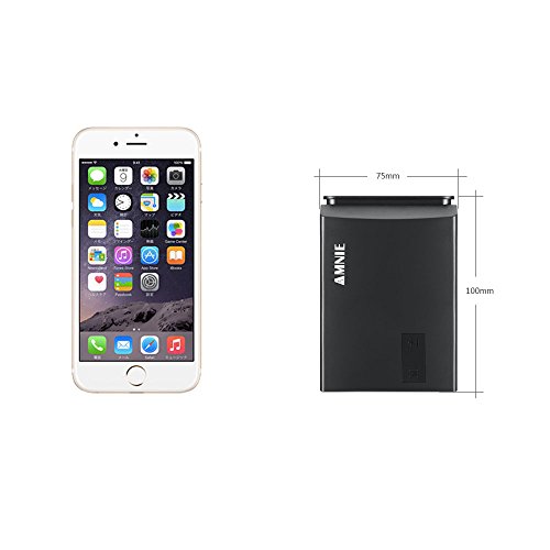 AMNIE AE-V8 Laptop-Kühler mit Temperaturanzeige und Vakuumgebläse (Schnelle Abkühlung, Auto-Temperaturerfassung, 5 Kühlstärken, USB, Kompatibel mit Kühl-Pads) für Notebook, Computer, Laptop, Ultrabook, MacBook, Chromebook – Schwarz - 5