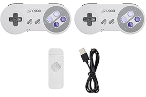 KOBONA Wireless Game Console, Plug & Play Video TV Game Stick Built in 4700+ Classic Games,4K HDMI Home Video Game Console with Dual 2.4G Wireless Game Controllers,Gifts for Adults and Kids