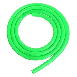 Spidy Moto 1M/39inch Motorcycle Pit Bike Fuel Gas Oil Delivery Tube Hose Petrol Pipe 5mm I/D 8mm (Multicoloured) (Green)