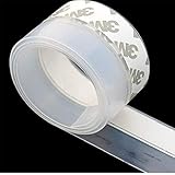 Fácil de instalar: solo es necesario que coincida con la longitud requerida con la puerta después de cortar, desgarra la pasta protectora de papel 3M a la ubicación adecuada.