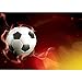 Produktbild Vlies Fototapete PREMIUM PLUS Wand Foto Tapete Wand Bild Vliestapete - Fußball Fahne Deutschland Kunst Nationalmannschaft - no. 980, Größe:200x140cm Vlies