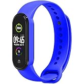 Ehr. Xiaomi Mi Band 3/4 / 5/6 / 7 Uyumlu Klasik Silikon Kordon