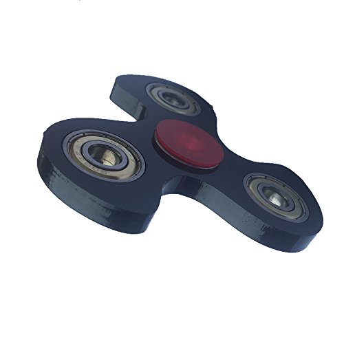 Tri Fidget Hand Spinner – Ultraschnelle Kugellager – Spielzeug Tolles Geschenk (Spinner mit 3 Kugellagern) - 2