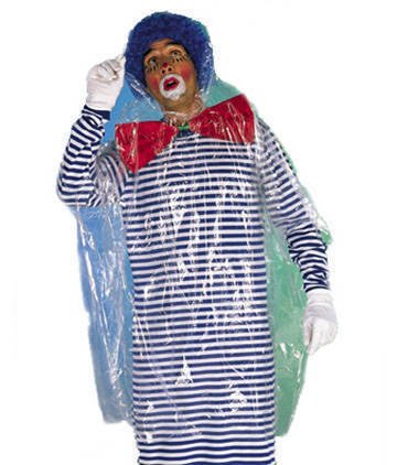 Preisvergleich Produktbild Regen-Poncho, Einweg, transparent, Einheitsgröße