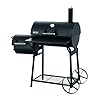 Tepro Holzkohlengrill Smoker Biloxi Schwarz