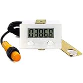 DIGITEN DC12V 4 Digital Green LED Counter Meter Plus Minus Proximity Switch Sensor NPN