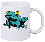 Taza de la rana cafetería párrafo sapo de la historieta divertida serie de DVD película de...