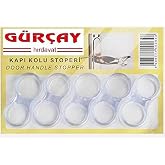 G&uuml;r&ccedil;ay Kapı Kolu Stoperi Silikon Lastik 5'li Paket