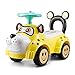 Produktbild LINGLING-Schaukelpferd Kinder Twist Auto Scooter Musik Spielzeug Auto Balance Auto Walker (Farbe : Gelb)