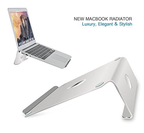 Laptop Ständer, J-Bonest Tragbare Aluminium MacBook Ständer Laptop Cooling-Halter für 11 „~ 15“ Apple MacBook Air & MacBook Pro und alle anderen Laptops - 2