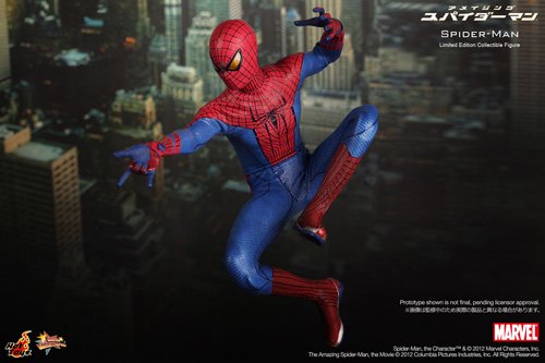 Hot Toys - The Amazing Spider-Man Movie Masterpiece Action Figure 1/6 Spide