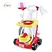 Produktbild Luerme Kinderspielhaus Simulation Pädagogisches Reinigungswerkzeug Set Staubsauger Eimer Haushälterin Reinigungswagen Spielzeug Leben Haushaltsgerät Reinigungsspielzeug Set