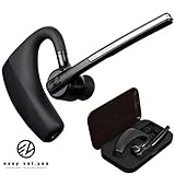 HANDS-FREE DURCH SPRACHSTEUERUNG  Gespräche einfach annehmen/ablehnen über Sprachsteuerung des Smartphones oder per Knopfdruck. Integrierte Qualitätsbatterie garantiert Premium-Leistung. Multipoint-Technologie: universal kompatibel mit allen gängigen Handys (u.a.: iPhone 5s, 6s, 7, 8, X; Samsung Galaxy S5, S6, S7, S8, S9 Huawei P7 P8, P9, P10, P20 LG, Xiaomi, HTC, Sony, Nokia, Skype, Laptop, PC u.w.)