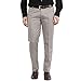 BUKKL Grey Slim Fit Formal Trousers For Men RS.495.00