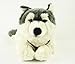 Produktbild Uni-Toys, Husky, Akita, 38 cm, liegend, grau/weiß, Kuscheltier, Plüschtier