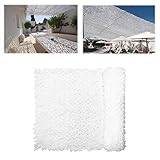 Filet Camouflage Maille de Camouflage Blanc Bâche Voiles D'ombrage Tissus Pare-soleil Auvents Isolation Canopies Tente Brise Vue Pare-soleil for Jardin Patio Armée Chasse Tir Cachée 5m 8m 10m 12m