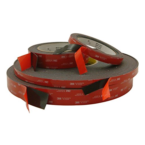 3M Scotch 5958FR VHB Tape: 1 in. x 36 yds. (Black)