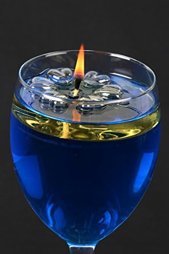 50 Long Burning Wicks for Magical Floating Water Candles fuelled by vegetable oil