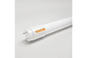 HOFTRONIC - Tube LED 120 cm - 12,5 Watt 2000 Lumen (160/mW) - T8 G13 Raccord - 6500K Blanc Froid (865) - LED Fluorescent Sans Scintillement - Tube Neon