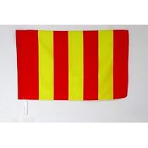 BANDIERA COMMISSARIO DI PISTA BIANCA 90x60cm - BANDIERA VEICOLO MOLTO PIÙ LENTO