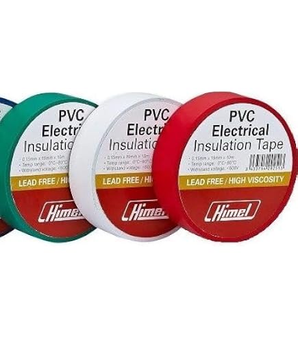 Ruban Isolant électrique 3M Temflex 1500 | Vinyle Jaune 15mm X 10m | Haute élasticité & Ignifuge | Certifié VDE