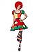 Produktbild Mask Paradise Clownfrau Damenkostüm bunt S