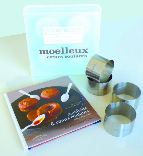 Download Cook'in box : Moelleux et coeurs coulants : 26 Recettes et 4 Cercles de cuisson Download Cook'in box : Moelleux et coeurs coulants : 26 Recettes et 4 Cercles de cuisson