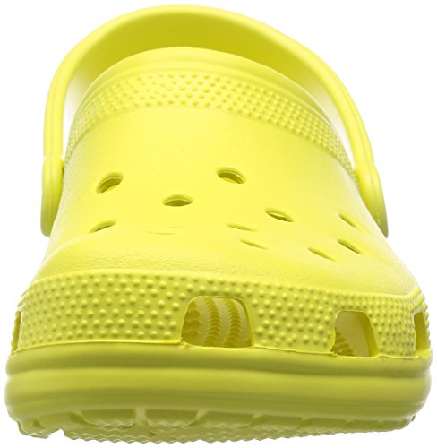 Crocs Classic Unisex Clogs, Gelb (Chartreuse), 38/39 - 4