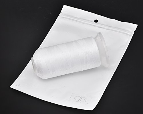 DSstyles 3300 Werften Glühen in die Dunkel Stickerei Faden für Nähmaschine – Weiß - 8