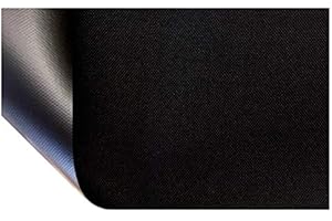 AquaTuf HEAVY DUTY TOUGH 100% WATERPROOF SD 600D OUTDOOR CANVAS FABRIC MATERIAL COVER SEAT (Black)