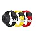 Produktbild TOPsic Armband für Garmin Forerunner 235/220 / 230/620 / 630/735 - Silikon Ersatz-Uhrenarmband Einstellbar Armband Wechselarmband für Forerunner 235 WHR Laufuhr (3a)
