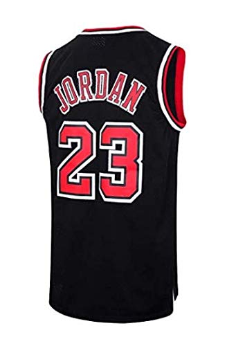 VICTOREM Uomo NBA Michael Jordan #23 Maglia da Basket Chicago Bulls Retro Gilet da Palestra Sport Top M-XXL