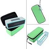 Las funda blanda protege el altavoz de arañazos o abrasiones del cuerpo de aluminio. Viene con una carcasa rígida y una funda de TPU suave.