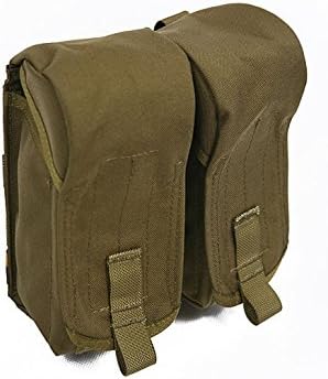 PANTAC PH-C052-CB-A Molle AK Double Mag Pouch, Coyote Brown