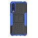 Price comparison product image SsHhUu Huawei P20 Pro 2018 Case, Tough Heavy Duty Shock Proof Defender Cover Dual Layer Armor Combo Protective Hard Case Cover for Huawei P20 Pro 2018 (6.1") Blue