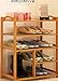 Produktbild MMADD Schuhregal mehrschichtige einfache Haushalts Schuh-Regal-Montage Moderne einfache Bambus-Speicher Schuh-Rack,69 * 25 * 87cm