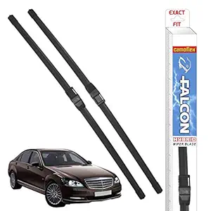 CAMOFLEX High-Performance Wiper Blade for Mercedes S Class 2007-2013, 10001502, Driver Side is 26 Inch & CO-Driver Side is 26 Inch (Set of 2)