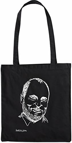 Mister Merchandise Tote Bag Woody Harrelson Shopper Shopping , Color: Schwarz