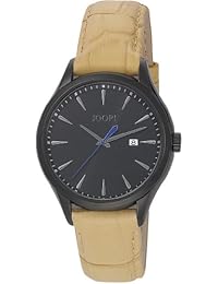 Joop  Composure Swiss Made - Reloj de cuarzo para hombre, con correa de cuero, color beige