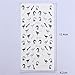 Produktbild LXYQW Nagelsticker Vogel Nail Sticker Tropische Blume Vogel DIY Nail Art Transfer Sticker Dekoration