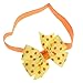 MESFOOD Headband,10PC Babys Headband Hairband Elastic Wave Point Bowknot Photography